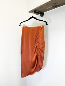 Carli Copper Skirt