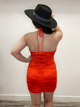 Load image into Gallery viewer, You Can&#39;t Stop Her Cutout Mini Dress in Red
