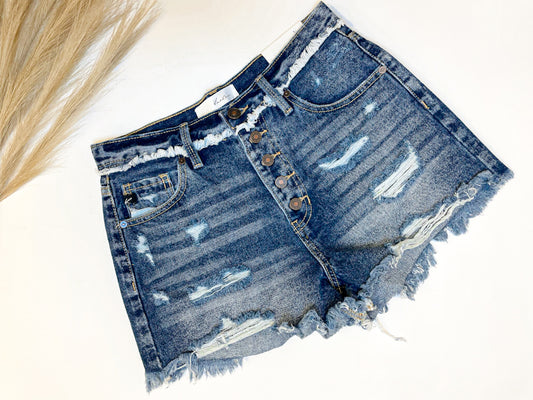 Not Your Simple Cutoff Denim Short