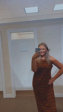 Load and play video in Gallery viewer, Simple &amp; Perfect Striped Maxi Dress
