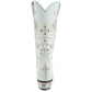 White Rhinestone Cowgirl Boots (Wedding Cowgirl Boots)