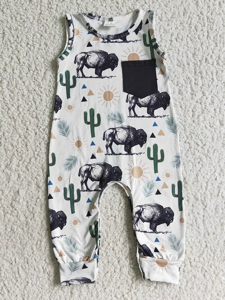 Buffalo Cactus Romper