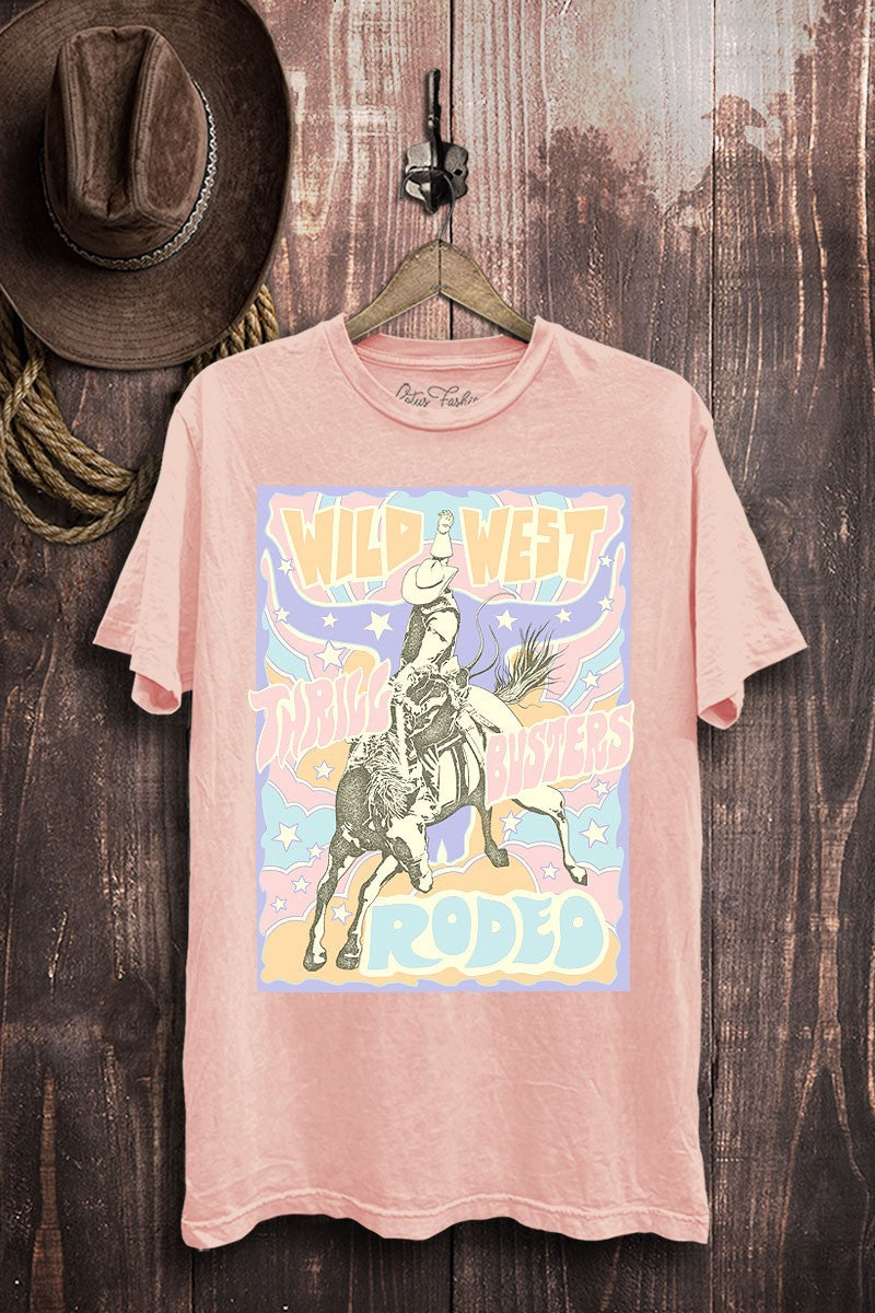 Wild West Thrill Busters Rodeo Graphic Tee