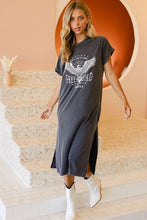 Load image into Gallery viewer, Freebird Graphic Tee Dress
