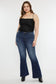 Caity Curvy Denim Flare