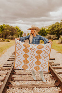 Southwest Aztec Baby Blanket Throw