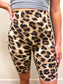 Leopard Biker Short