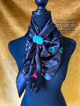 Load image into Gallery viewer, Women&#39;s scarf, Western Accessories, Western Apparel, Western Wholesale, western wild rags, cowboy rags, cowboy scarf, Wholesale Accessories, Wholesale Apparel, colorful wild rags, bright wild rags

