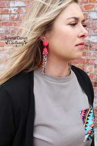Cotton Candy Earring