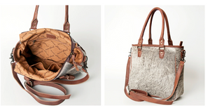 Salt N Pepper Hide Tote