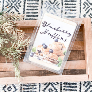 BLUEBERRY MUFFINS | 6oz Large Melt | 100% Pure Soy