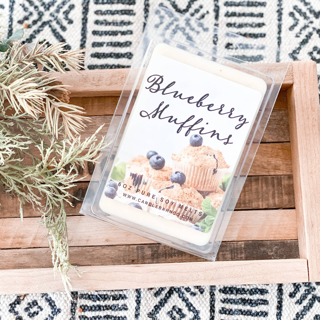 BLUEBERRY MUFFINS | 6oz Large Melt | 100% Pure Soy
