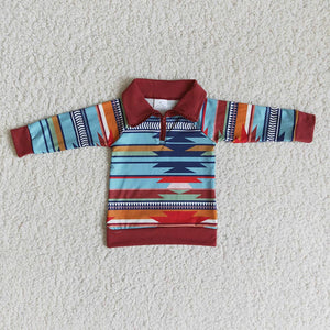 Atta Aztec Kids Pullover Jacket