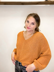 Camel Knit Sweater