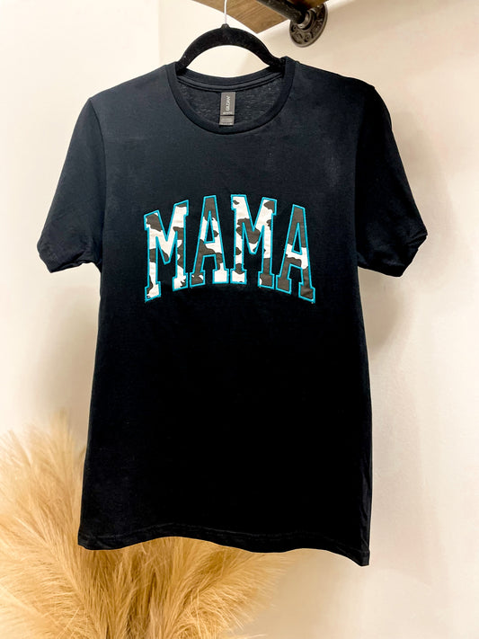 Embroidered Mama Graphic Tee