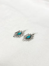 Load image into Gallery viewer, Turquoise Concho Earring
