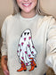 Boo in Boots Crewneck Sweatshirt