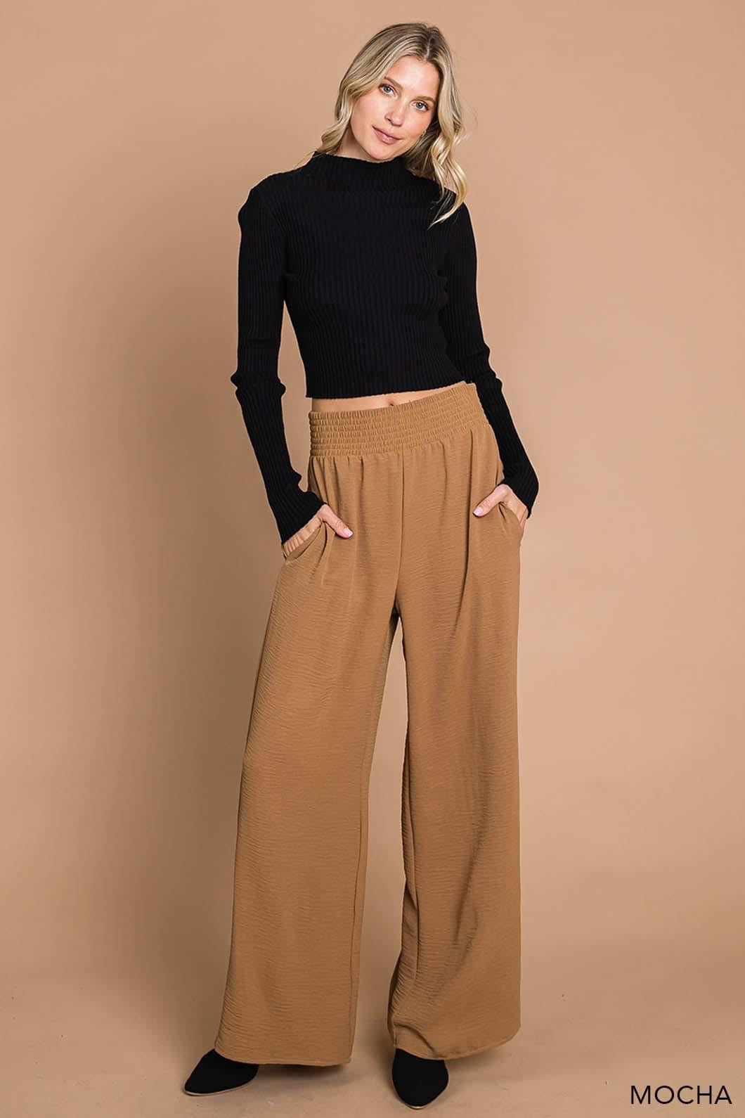 On Your Mark Trouser in Mocha