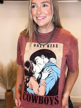 Load image into Gallery viewer, I Only Kiss Cowboys Graphic Tee
