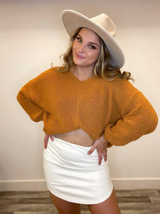 Camel Knit Sweater