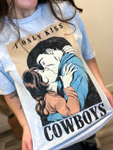 Load image into Gallery viewer, I Only Kiss Cowboys Graphic Tee
