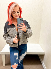 Load image into Gallery viewer, Wild As Her Crop Jacket
