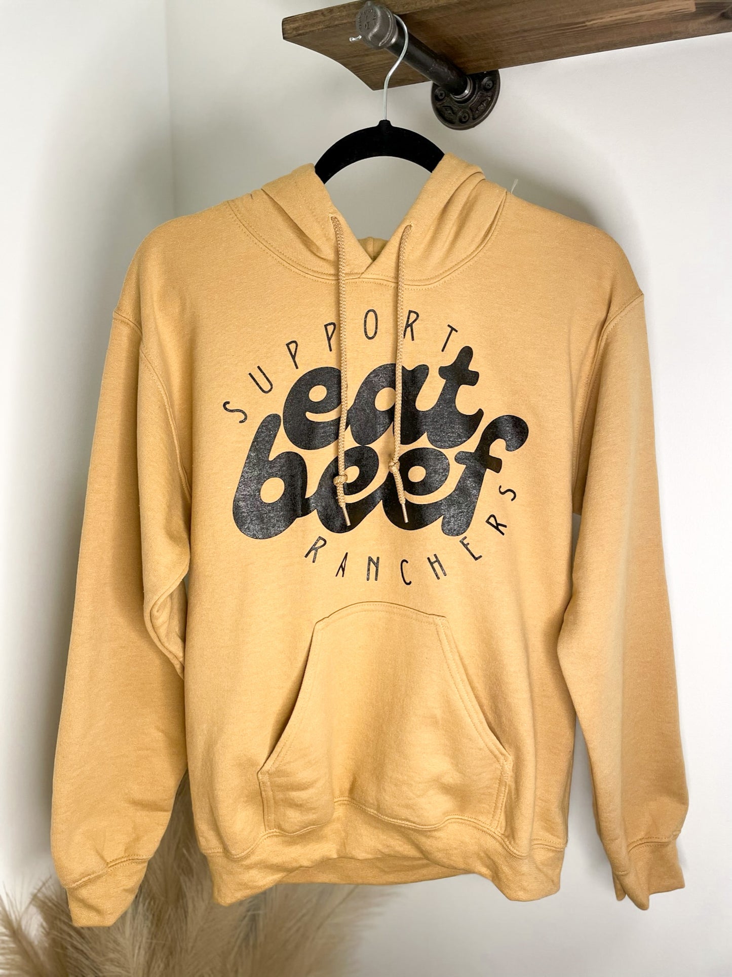 Support Ranchers Eat Beef Graphic Sweatshirt