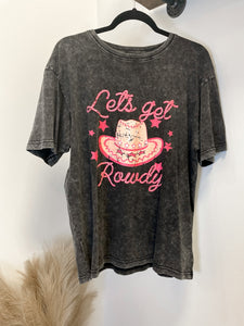 Let's Get Rowdy Graphic