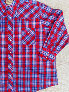 Vintage Wrangler Button Up