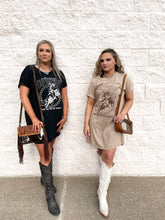 Load image into Gallery viewer, Take Me To The Rodeo Tee Dress
